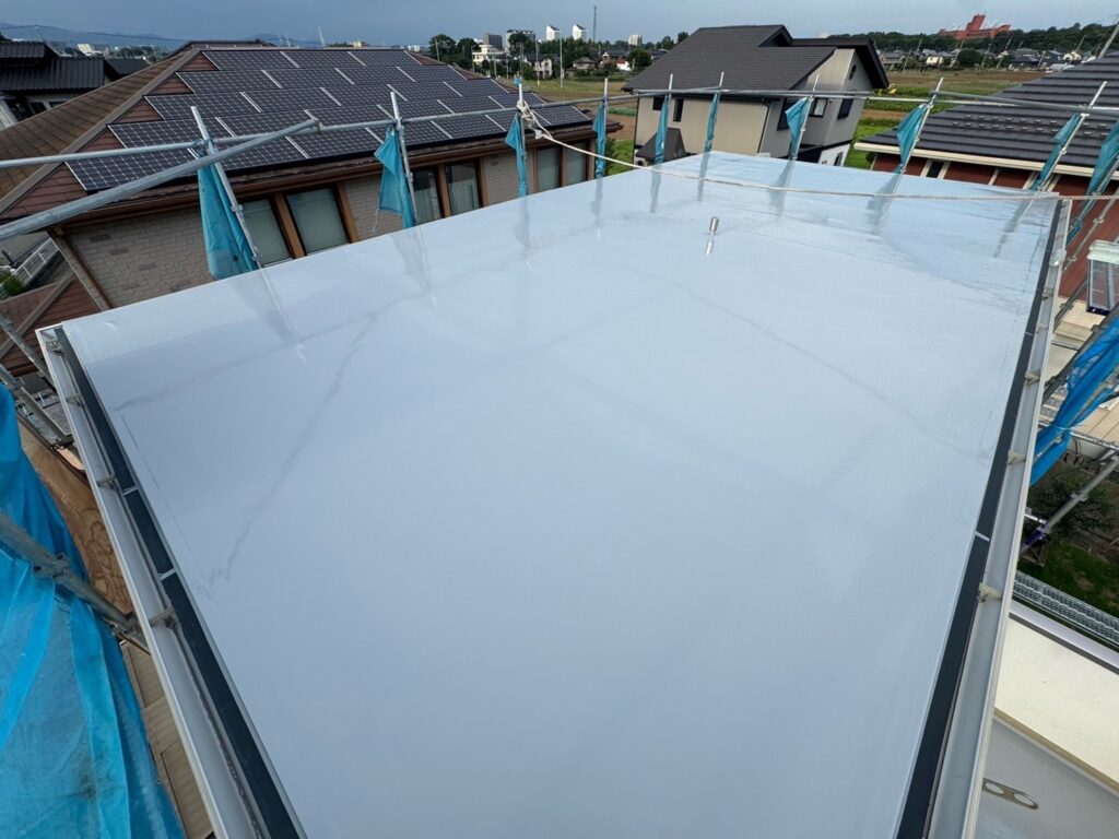 屋上防水：施工完了